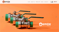 Desktop Screenshot of emirplast.com